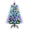 3FT Fiber Optic Christmas Tree with Top Star and Color Changing Lights